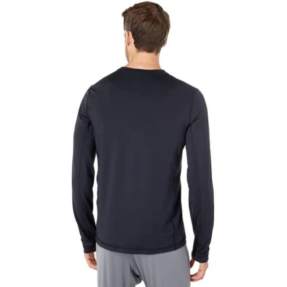 NWT!! Mens Obermeyer Lean Crew Black 2XL Regular Base layer Top - Picture 3 of 11